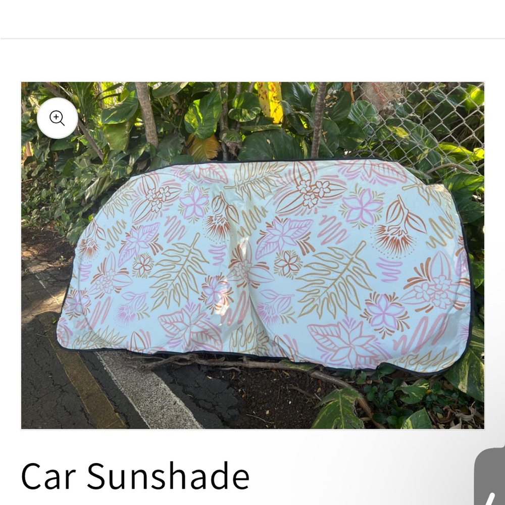 Floral Car Sunshade